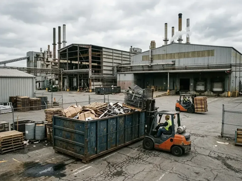 industrial-factory-scrap-conta-003 — frequently asked questions, Cheap Roll-off Dumpster Rentals in Gibson City, IL